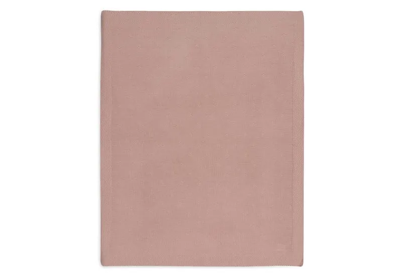 Jollein Ledikantdeken Cosy Knit Wild Rose 100 X 150 Cm