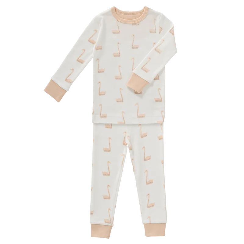 Fresk Baby Pyjama Swan 2-delig