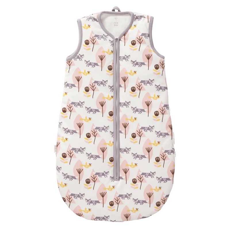Fresk Slaapzak Baby Slaapzak Met Lichte Voering Fox Pink
