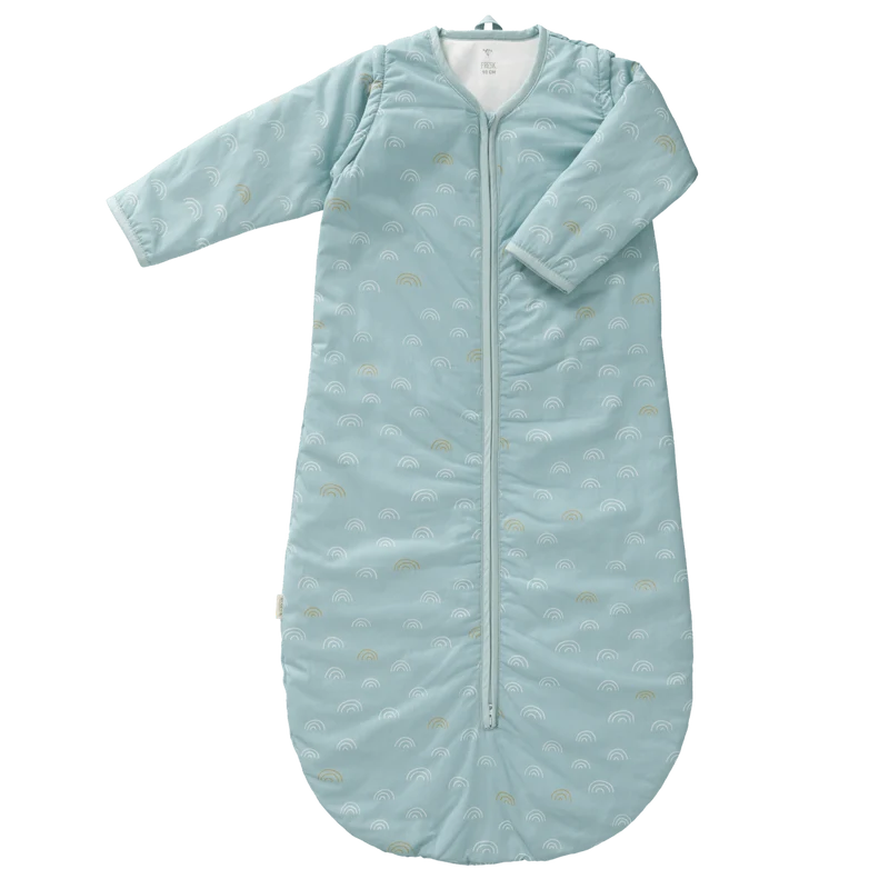 Fresk Slaapzak Baby Winterslaapzak Afristsbare Mouw Rainbow Ether Blue
