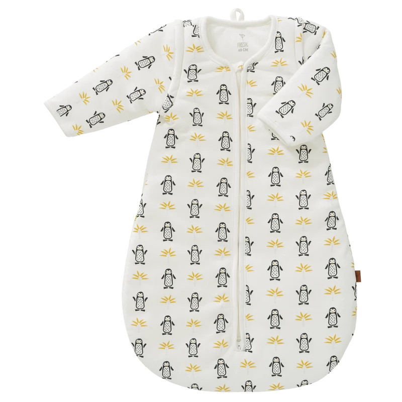 Fresk Slaapzak Baby Interlock Met Lichte Voering Pinguin 60cm