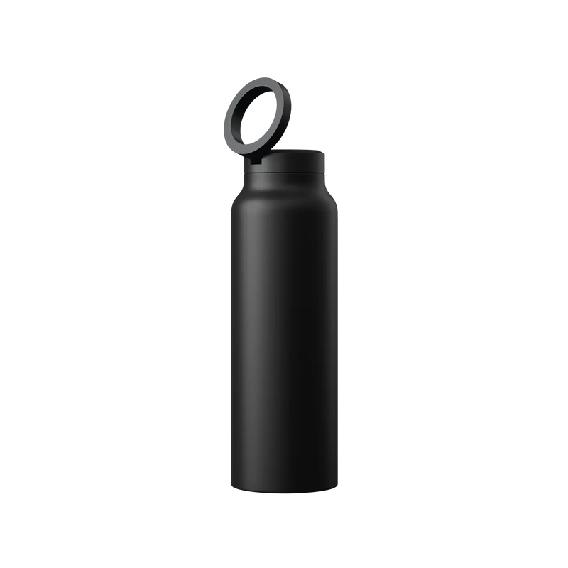 HydroMag Pro – RVS Drinkfles met MagSafe Telefoonhouder