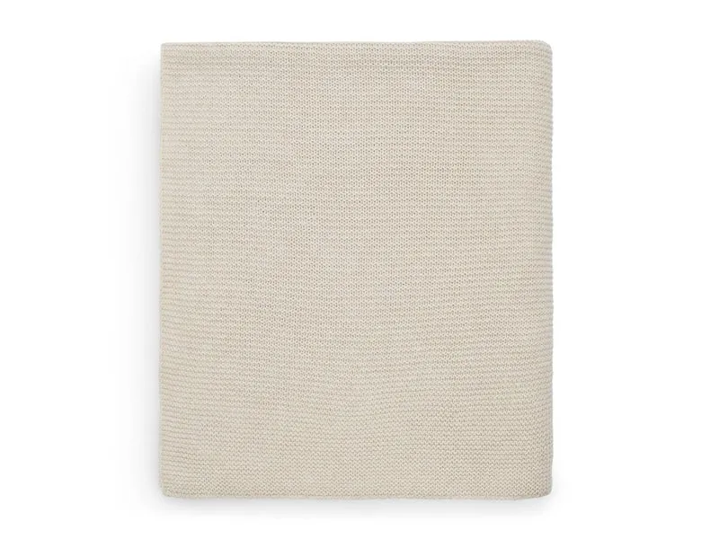 Jollein Ledikantdeken Basic Knit Nougat 100x150cm