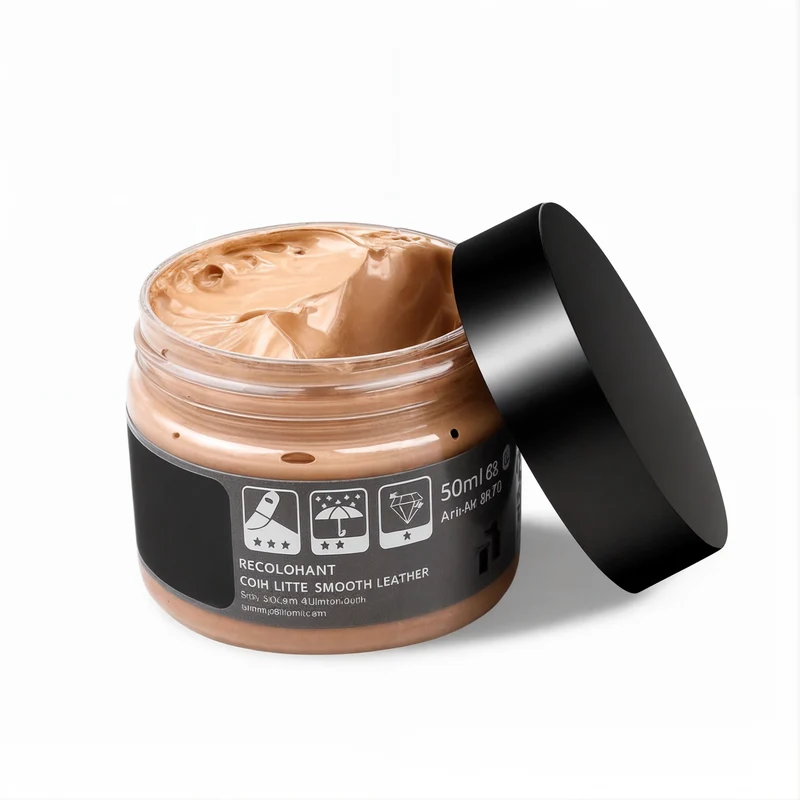 Kleurcrème – verzorgende balm voor lederlook oppervlakken en bekleding