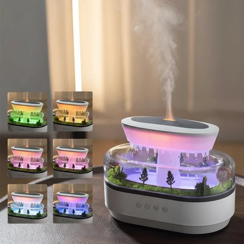 Aroma Luchtbevochtiger – Stijlvol & Stil Design met Ultrasone Technologie voor een Aangename Sfeer in Huis