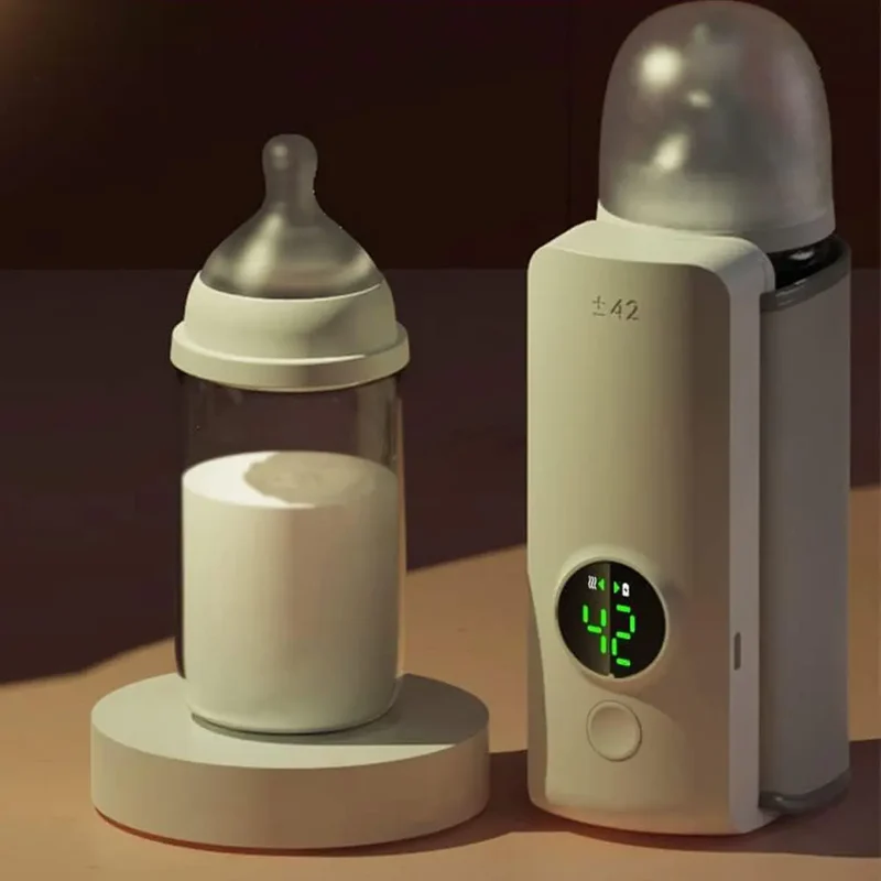 Draagbare Flessenwarmer – Snel & Efficiënt Melk Verwarmen voor Onderweg en op Reis