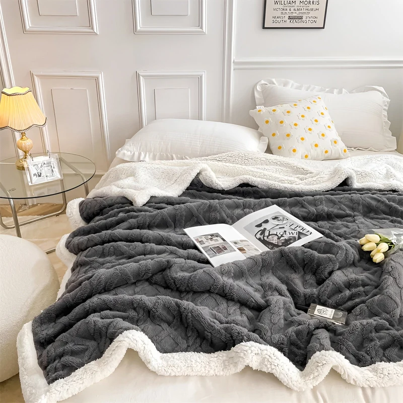 Flanellen Deken – Zacht en Warm – Voor Bed en Bank