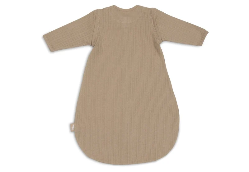 Jollein Slaapzak Baby Afritsbare Mouw Rond Ajour - Biscuit