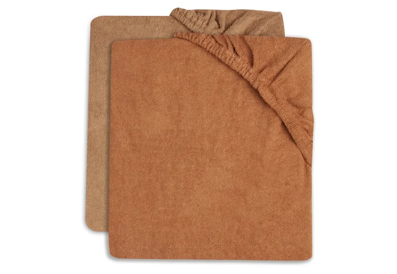 Jollein Aankleedkussenhoes Caramel 2St