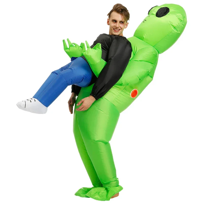 Cosmo Alien Kostuum – Speels en Ruimtelijk Verkleedpak voor Kinderen en Volwassenen