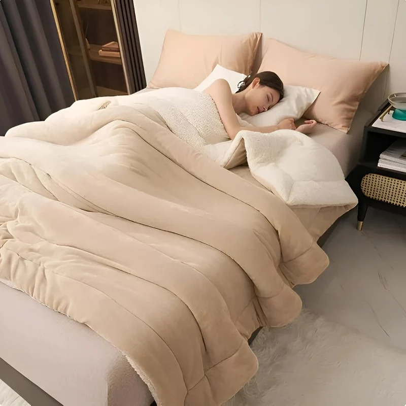Dekbed – Fluwelen Deken – Dubbele Zijdige Verhouding – Warme Slaap