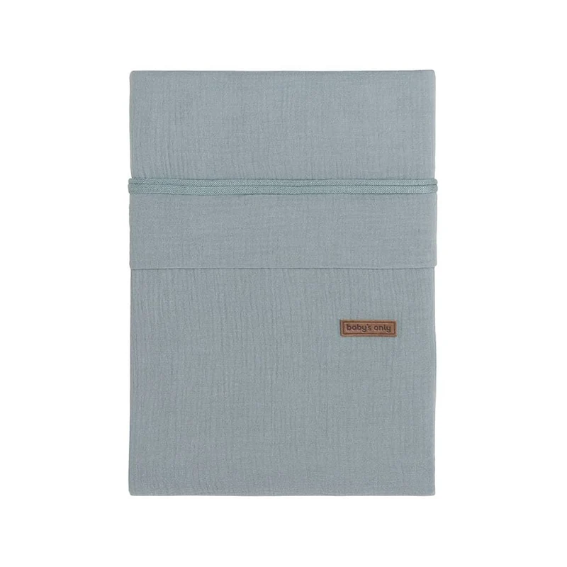 Baby's Only Dekbedovertrek Breeze Stonegreen 100x135cm