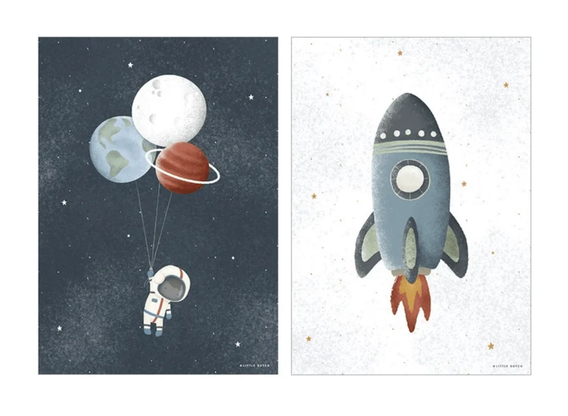 Little Dutch Poster A3 Space
