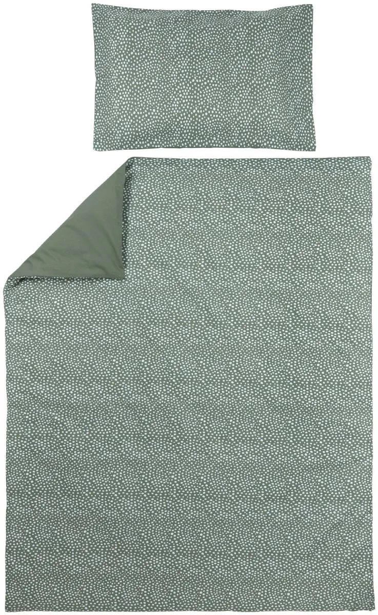 Meyco Dekbedovertrek 100X135cm Cheetah/ Forest Green