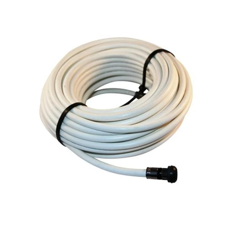 Travelvision Coaxkabel 15 meter inclusief Waterdichte Connectoren