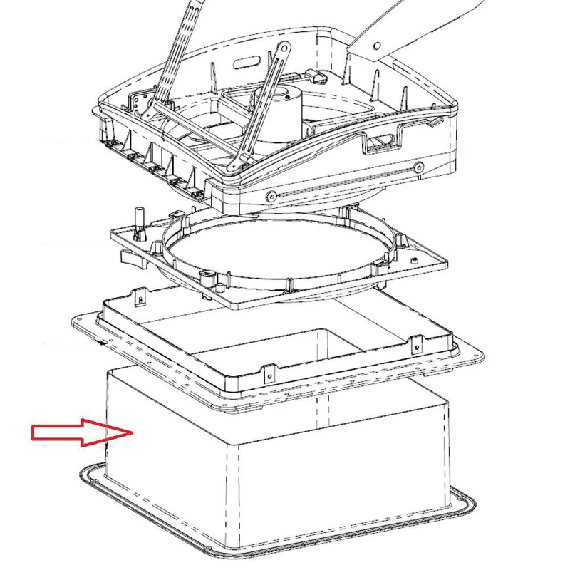 MaxxFan Deluxe Interieurrand Dakventilator Wit 13,3cm