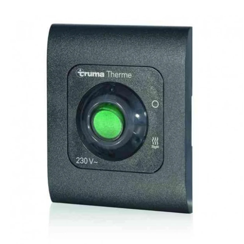 Truma Bedieningspaneel voor Therme TT2 met Kabel 8 meter Zwart