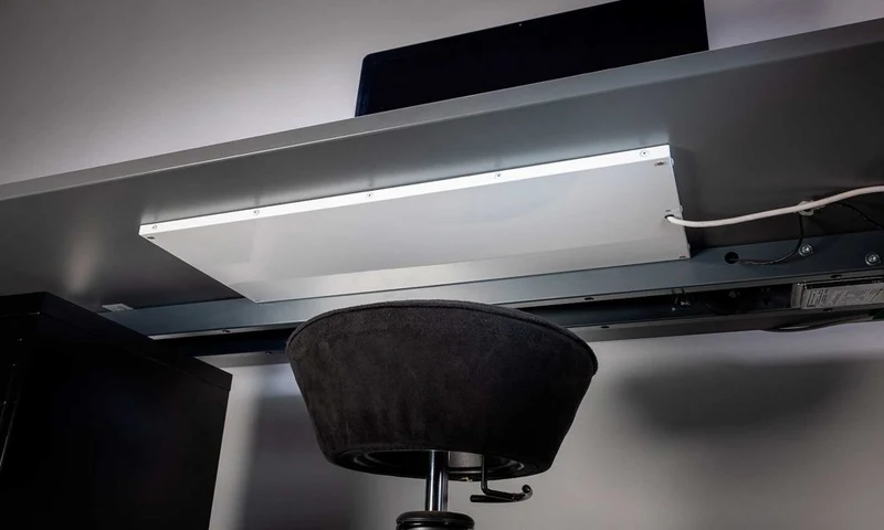 Infrarood mini- en bureauverwarmer 220 Watt | 57x70cm | Antraciet