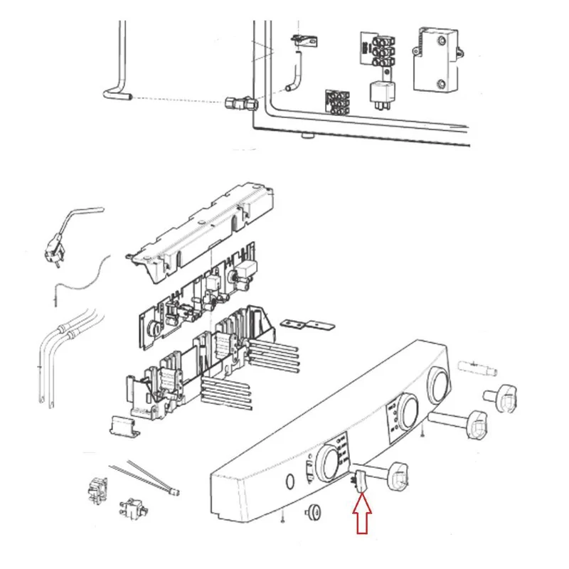 Dometic Schakelaardeksel RMT7665L Grijs