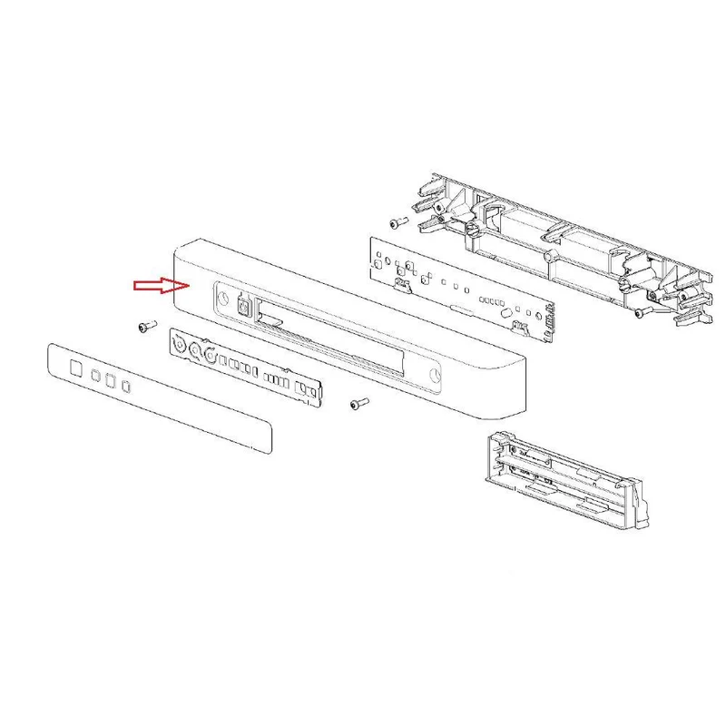 Thetford Displaybehuizing Scharnier links N400 Serie