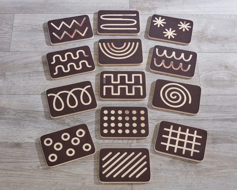 Cosy - Mini Zwarte Schrijfbordenset (13 stuks)