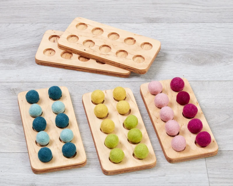Cosy - Viltballen Tientallenframes (5 stuks)