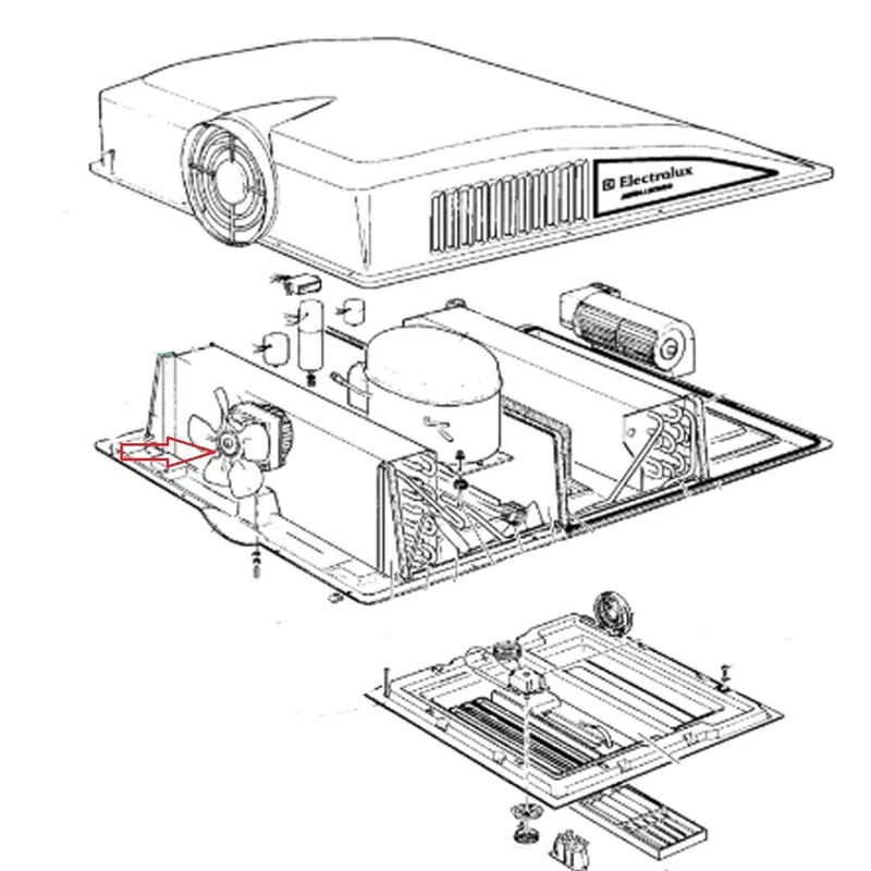 Dometic Propeller voor Pomp B1300