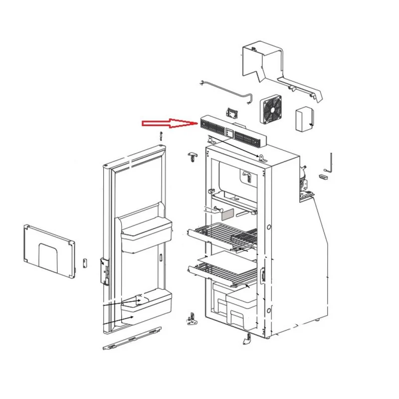 Thetford Bedieningsbehuizing SR MK2