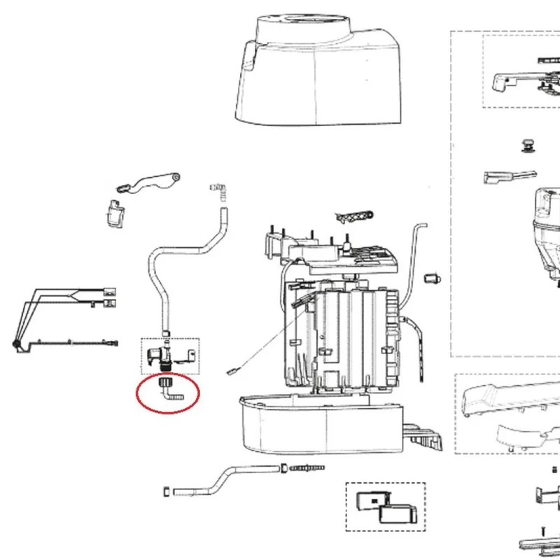 Dometic CTS4110 Hoekstuk met Samenvoegingsmoer