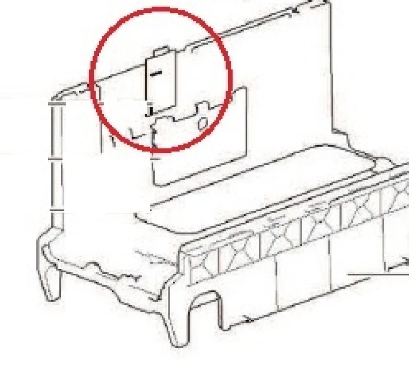 Thetford Printplaat C-uitvoering Cassettetoilet C500