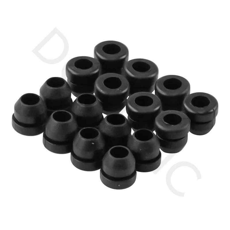 Dometic Pannendragerdopjes Zwart 16 stuks