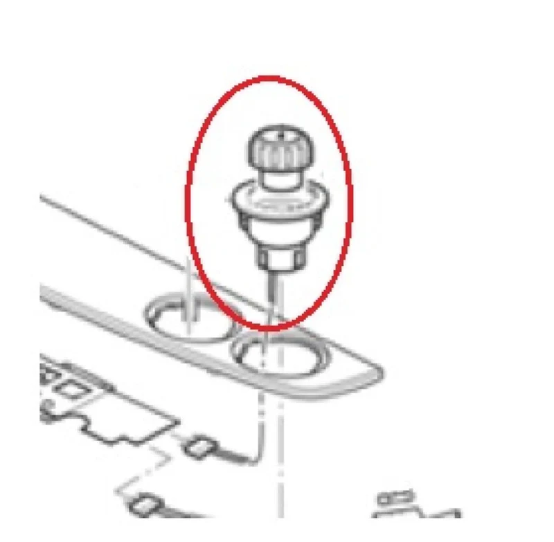 Truma Knop Chroom S3004/S5004