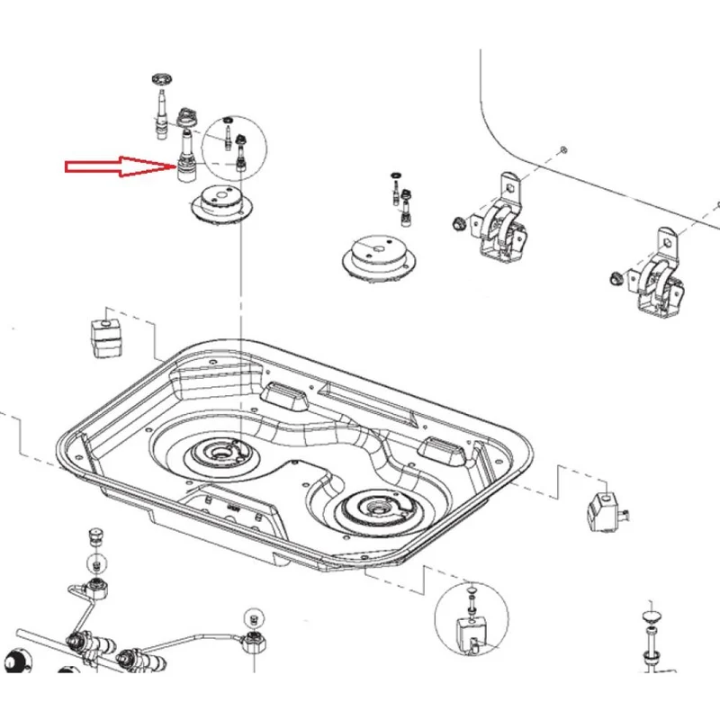 Dometic Smev PI8063 Ontstekingskaars