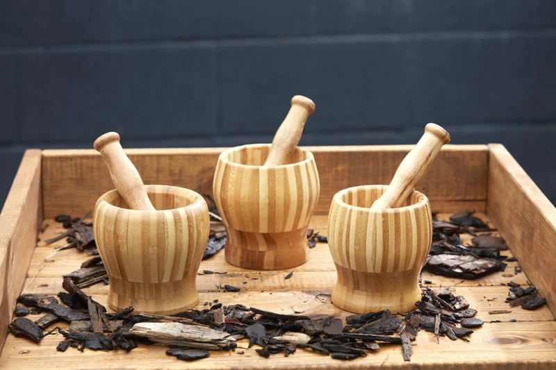 Cosy - Vijzel en Stamper Set (3 stuks)