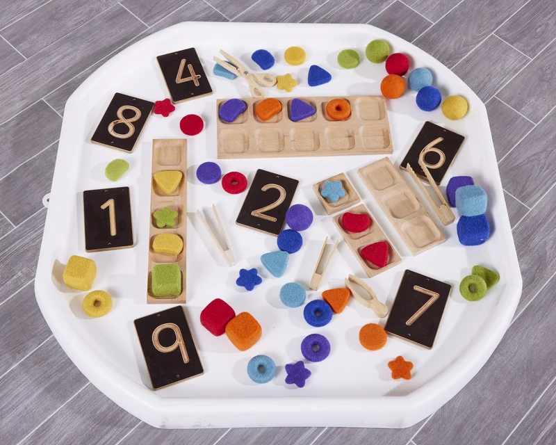 Cosy - Feltala Losse Onderdelen Regenboog (49 stuks)