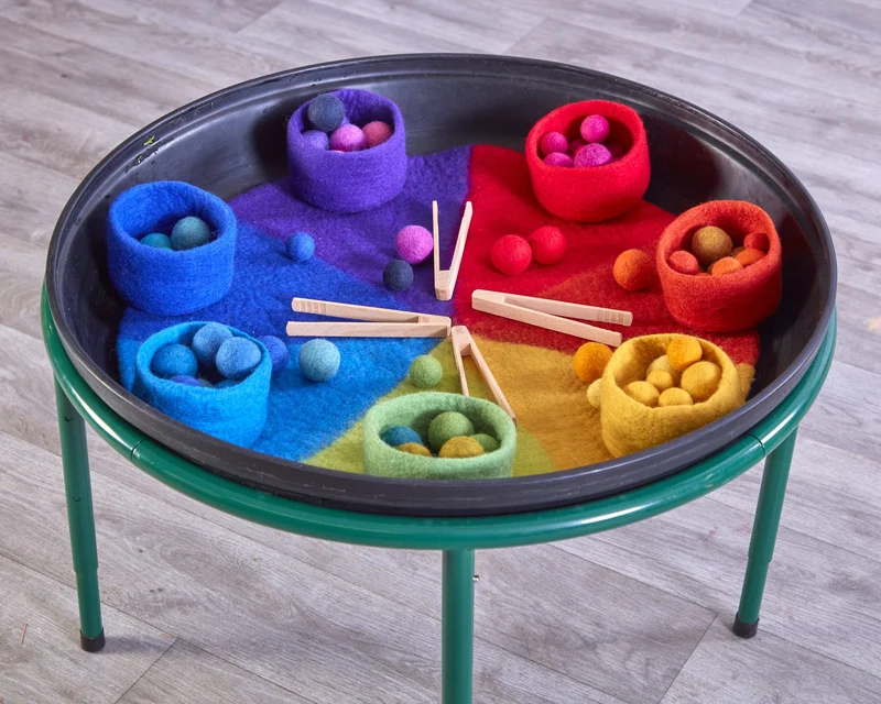 Cosy - Vilten Regenboogmat
