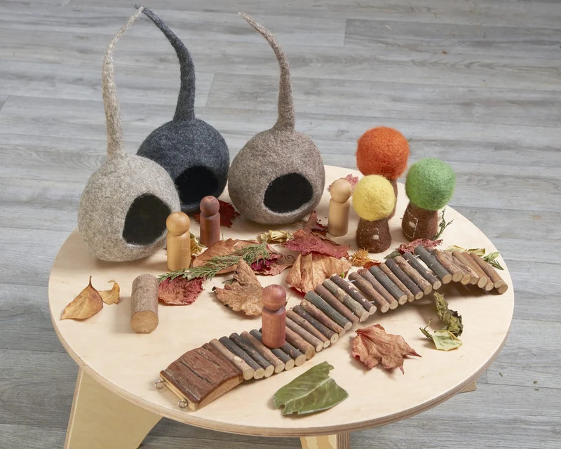Cosy - Sprookjes Vilten Huisjes (3 stuks)
