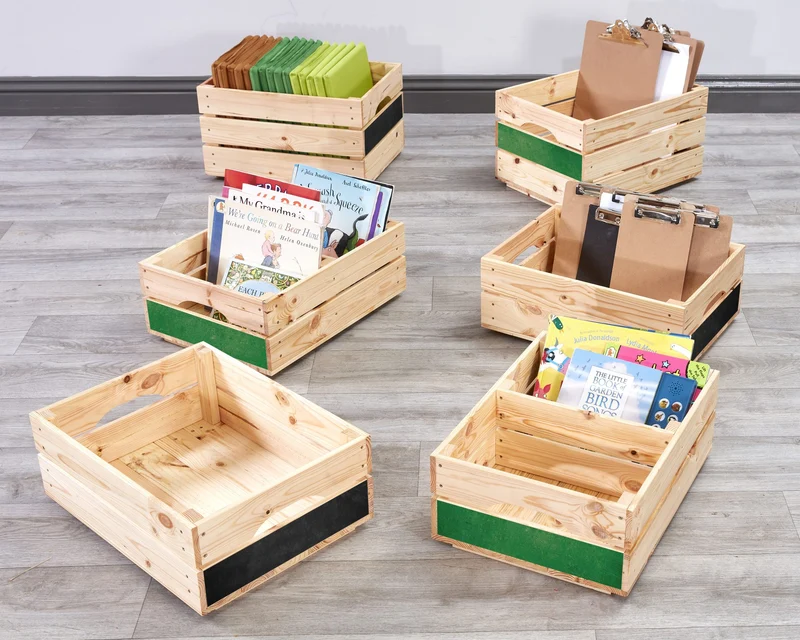 Cosy - Curriculum Schuur met Opbergkratten