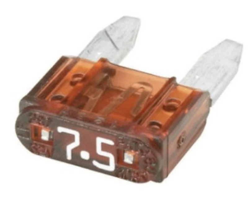 Mini Zekering 7.5A 100 stuks