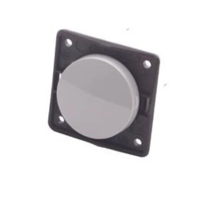 Berker Aan/Uitschakelaar Flow/Pure Inbouw Grijs Hoogglans 230V