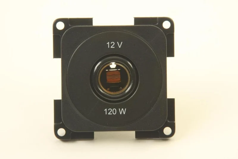 Presto Contactdoos 12V 2-polig Inbouw S-10.000 Zwart