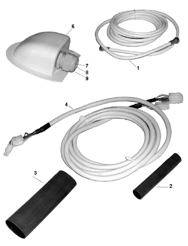 Teleco Coaxkabel 3m inclusief F/F-connector Nr. 5950