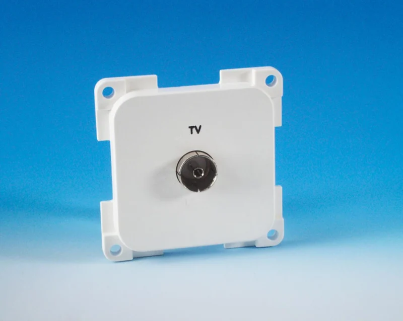 Presto Inbouwcontactdoos TV S-10.000 Zwart