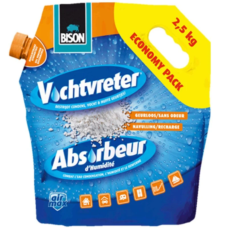 Bison Vulling voor Vochtabsorbeerder 2,5 kg