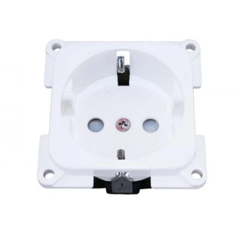 Presto Contactdoos 230V Randaarde Inbouw S-10.000 Wit