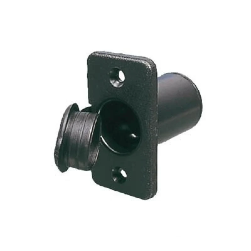 Fjord Outdoor Stekkerdoos 12V Inbouw met Deksel Uni Zwart