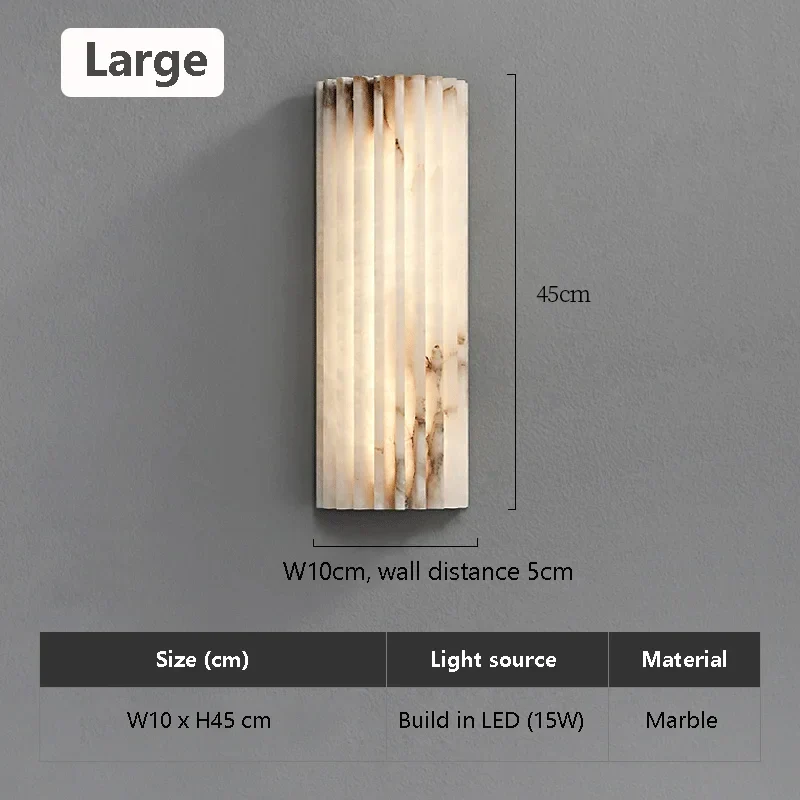 Marble Texture LED Wall Ambient Light