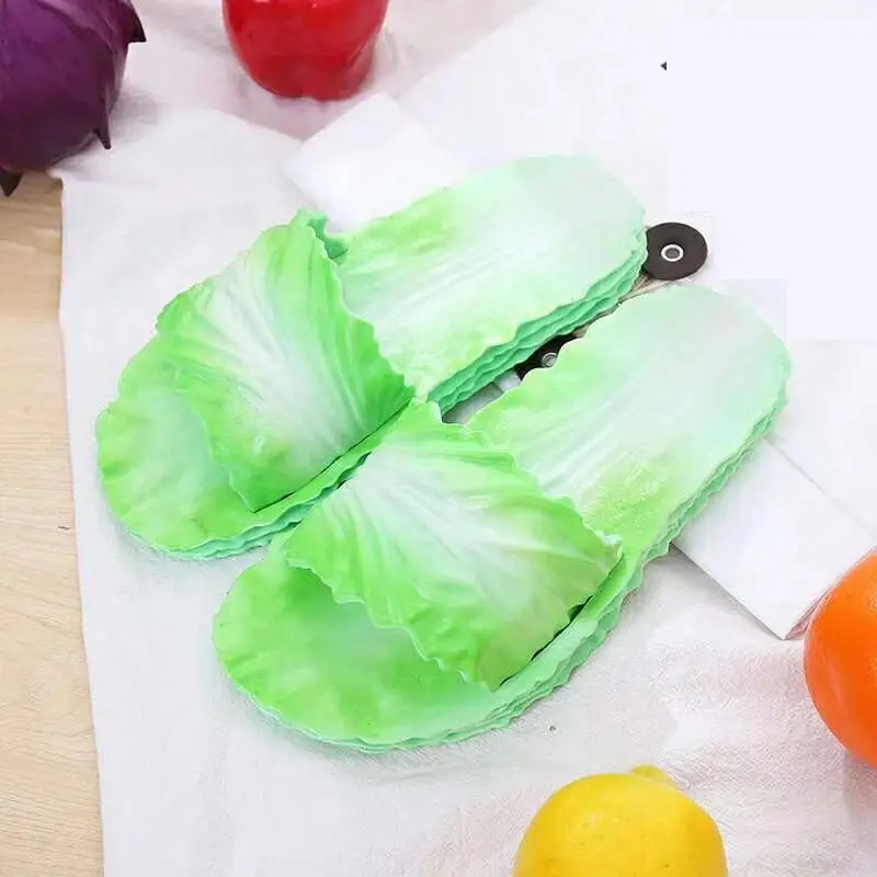 Cabbage Design Anti-Slip Slippers