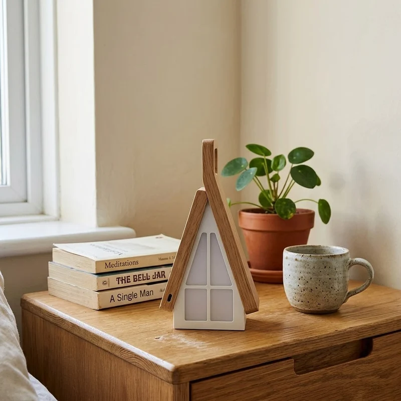 House-Shaped Foldable Table Lamp