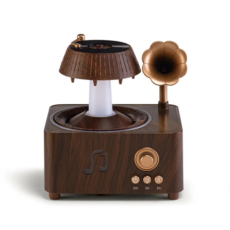 Vintage Rotating Gramophone Air Humidifier